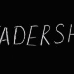 Leadership - Leadership Lettering Text on Black Background